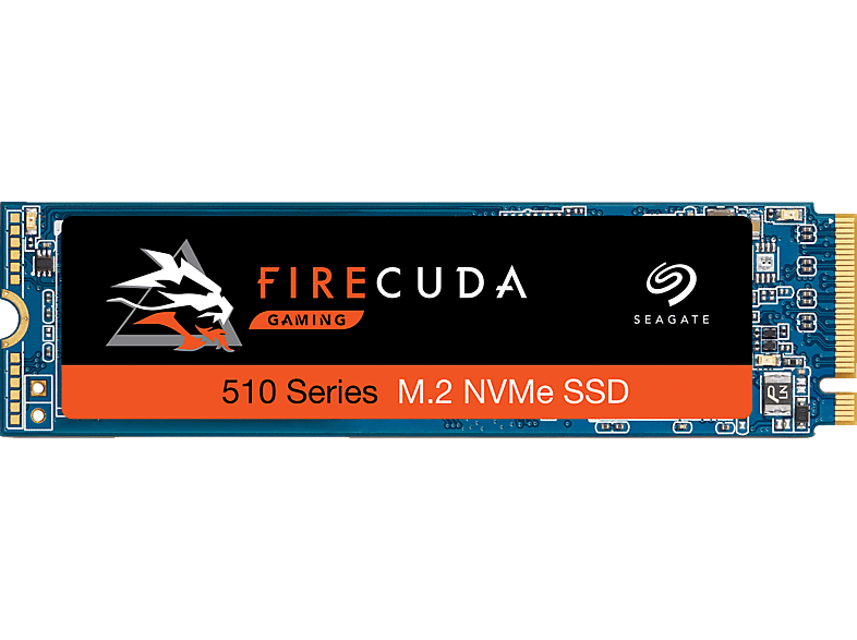 SEAGATE ZP1000GM30011 FIRECUDA 510 Festplatte Retail, 1 TB SSD M.2 via PCIe, intern