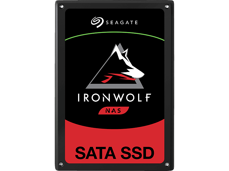 SEAGATE IronWolf 110 SSD intern Retail, Zoll, 960 Gbps, Festplatte SATA GB 2,5 6