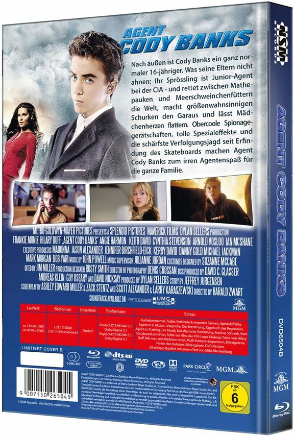 Agent Cody Banks - Hollywood - Collection Blu-ray + DVD