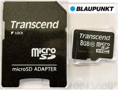 BLAUPUNKT EU Serie 530/370/570 (1 year) - Carte de navigation MicroSD