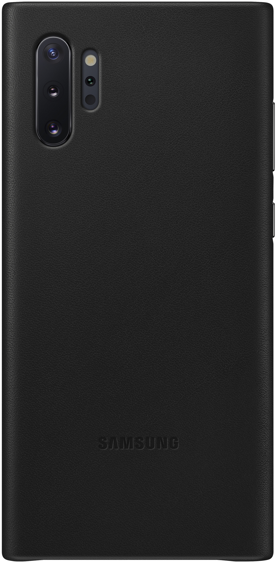 SAMSUNG Leather Cover, Backcover, Samsung, Galaxy Note 10+, Schwarz