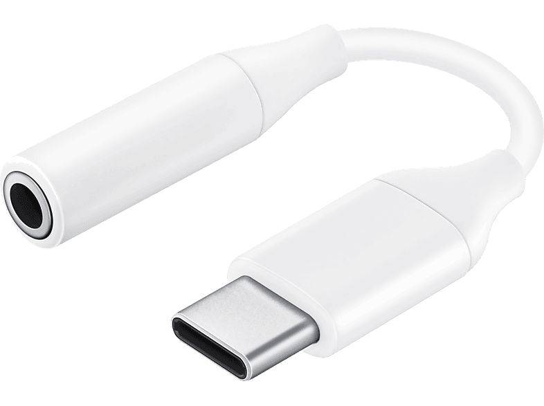 SAMSUNG USB Type-C auf 3.5 mm, Adapter, Weiß Handy Kabel & Adapter