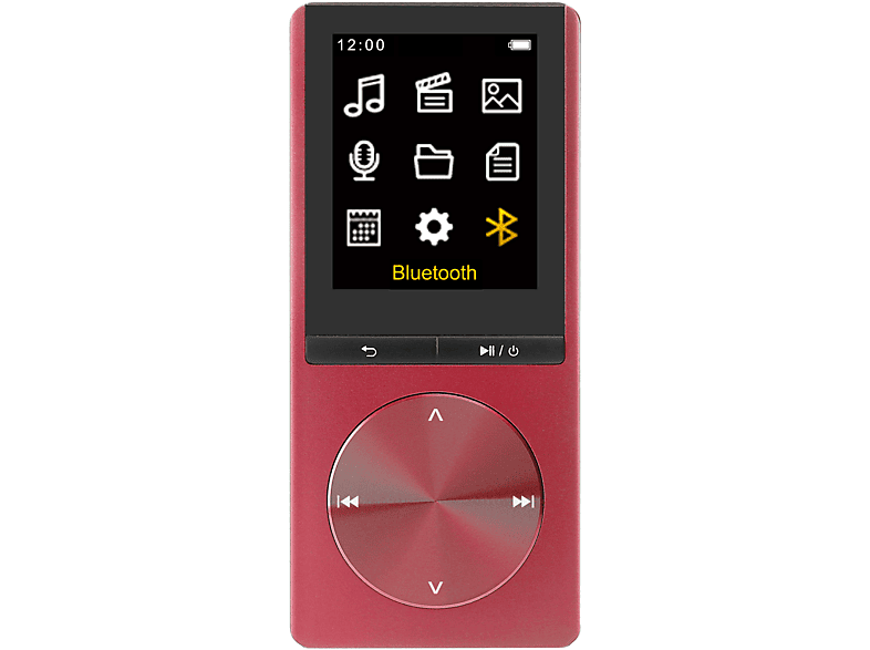 DIFRNCE MP4 Player MP1820BT 4GB, rot online kaufen | MediaMarkt | MP3-Player