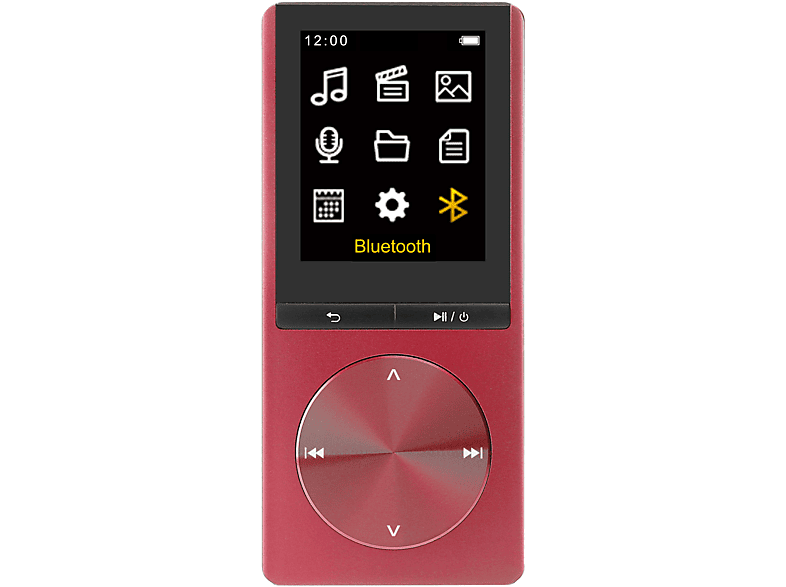 DIFRNCE MP4 Player MP1820BT 4GB, rot online kaufen MediaMarkt