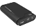 REALPOWER Powerbank, 7 500 mAh USB-C csatlakozóval, fekete (243924)