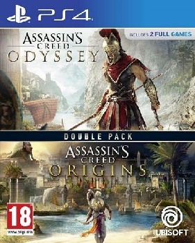 Double Pack Creed odyssey origins assassins con para ps4 juego