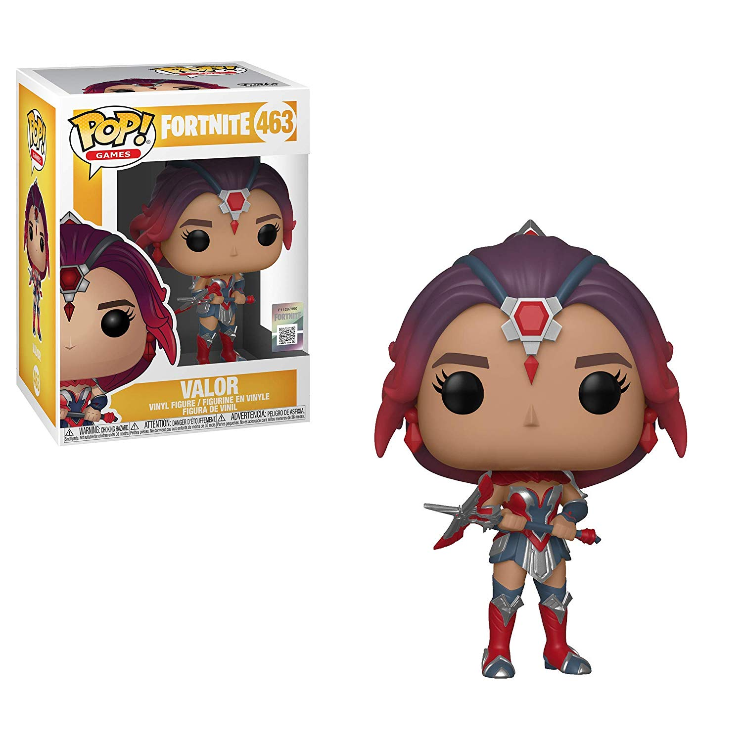Figura Funko Pop! - Valor, Fortnite