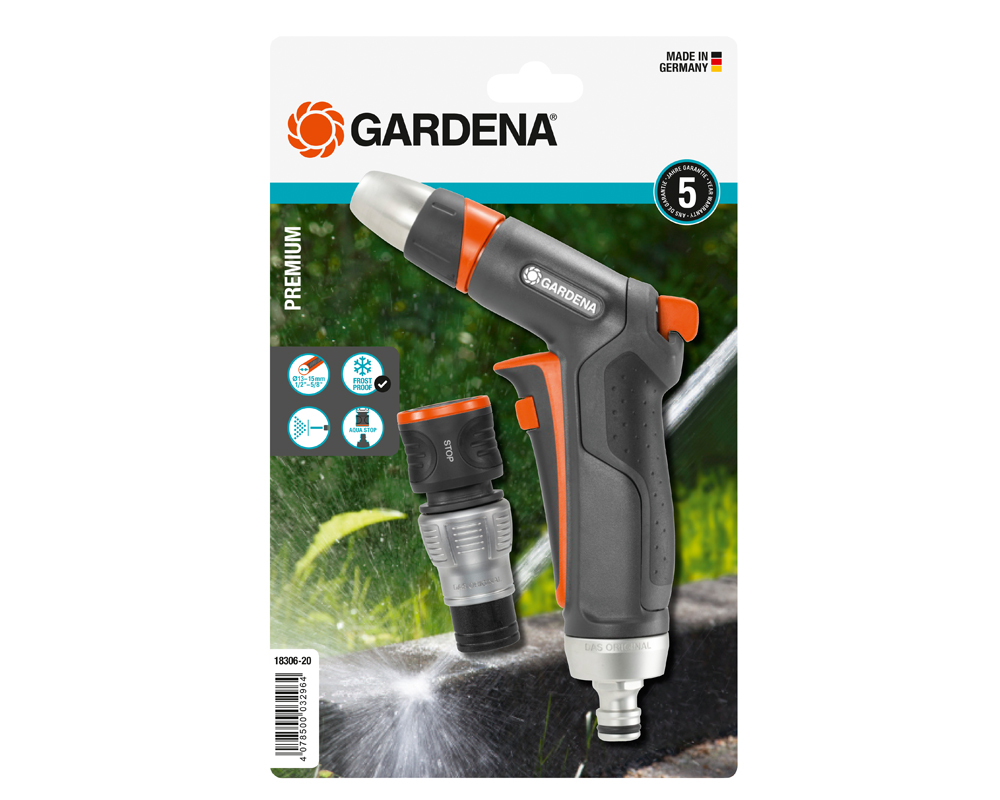 GARDENA 18306-20 Premium Reinigungsspritzen-Set