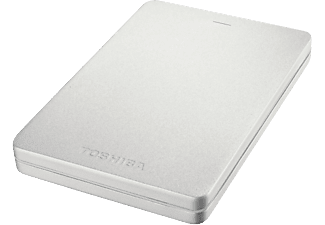 TOSHIBA Canvio ALU 1 TB-os külső merevlemez 2,5", ezüst (HDTH310ES)