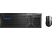 RAPOO 8200M Vezeték nélküli billentyűzet + egér, fekete (190804)
