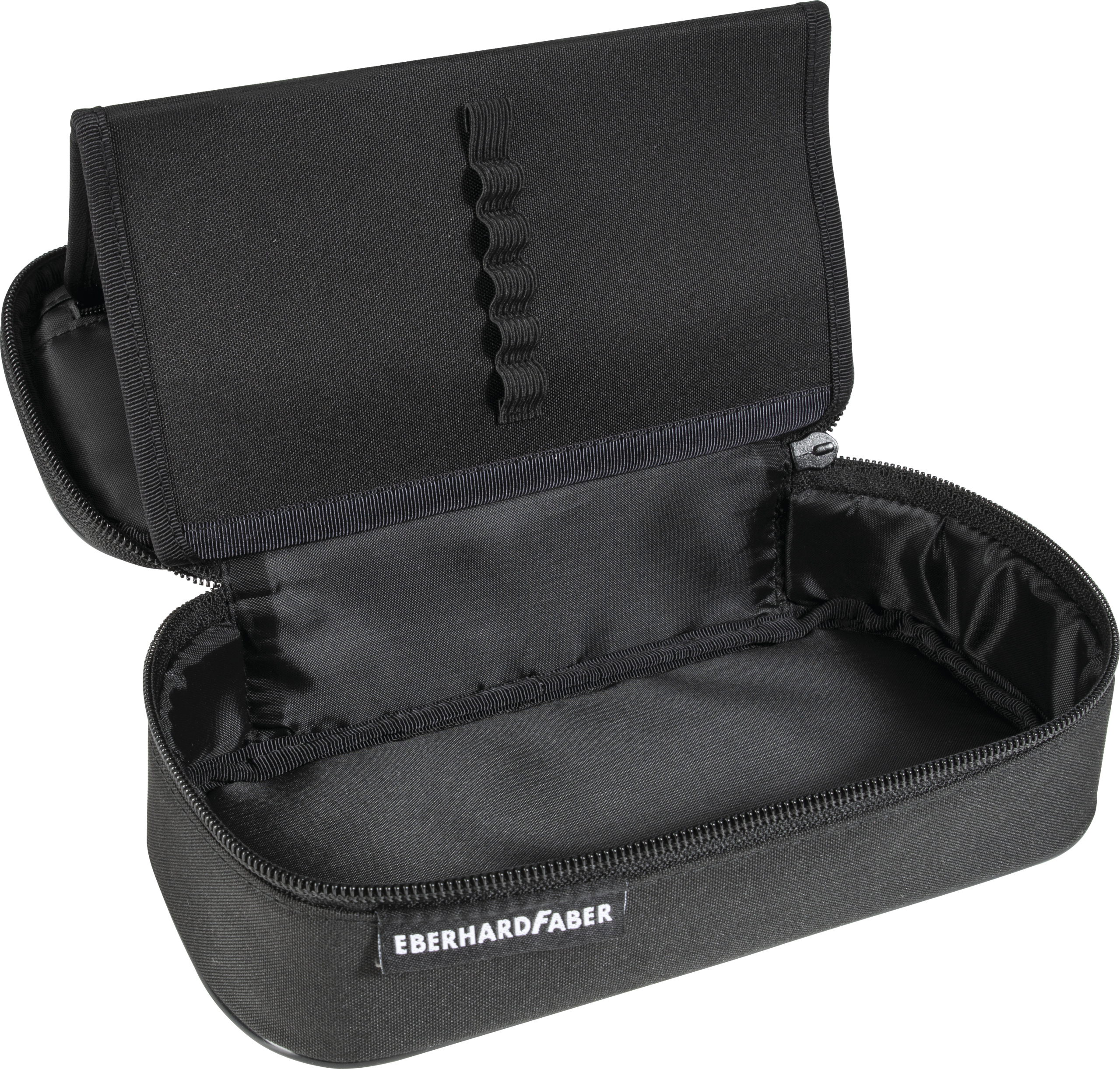 EBERHARD FABER Jumbo Schlamperbox Schwarz/Weiß