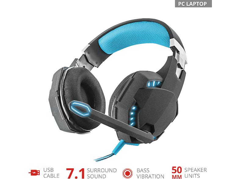 TRUST Gamingheadset GXT363 7.1 Vibration (20407)