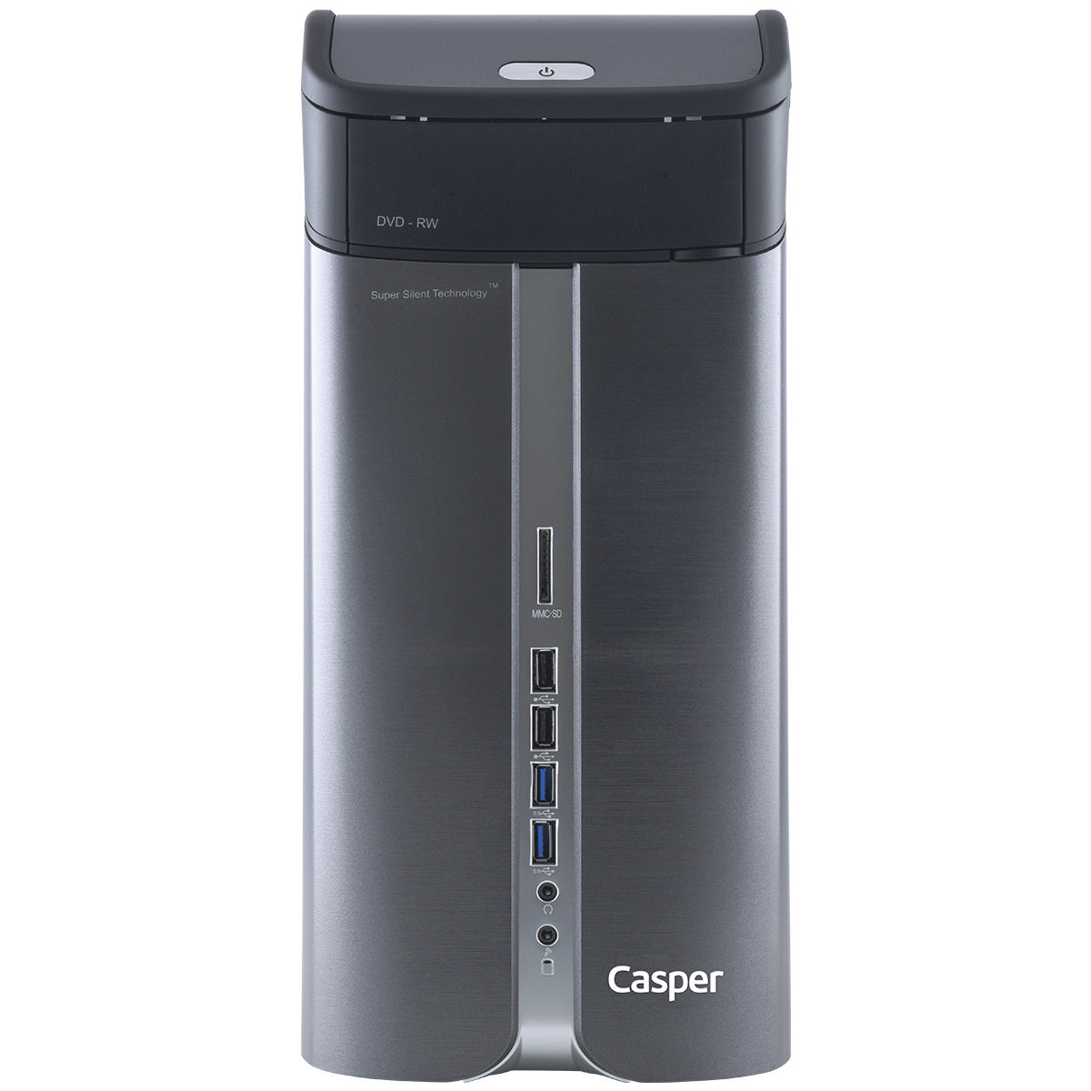 CASPER D3H.940F-8D55T / İ5-9400F/8GB RAM / 240GB SSD / MSI 8GB RX570 / Win 10 Bilgisayar Kasası Siyah