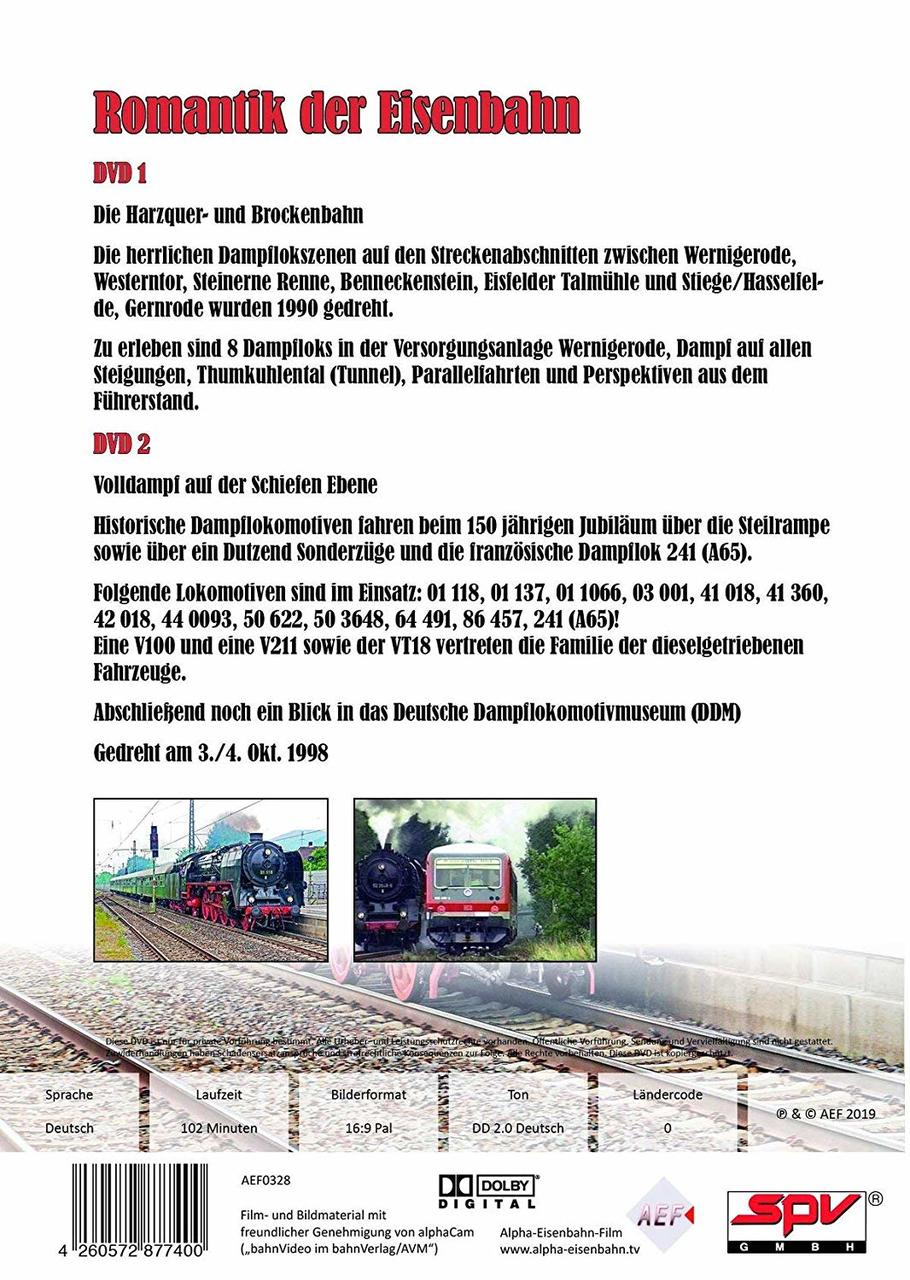 Volldampf im Harz+Auf der Schiefen Ebene DVD