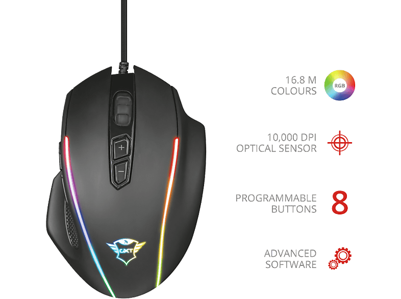 TRUST Gamingmuis GXT 165 Celox (23092)