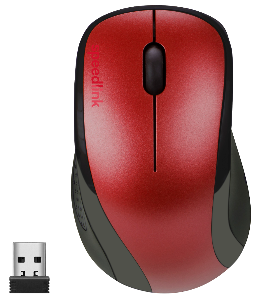 SPEED LINK KAPPA vezeték nélküli egér, piros (SL630011RD)