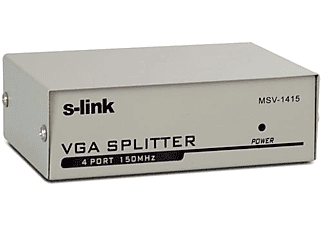 S-LINK MSV-1415 4 VGA 150 Mhz Monitör Çoklayıcı