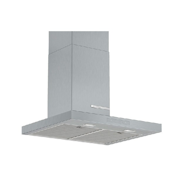 Campana - Bosch DWB67CM50, Decorativa, 671 m³/h, 4 velocidades, 60 cm, A, Inox