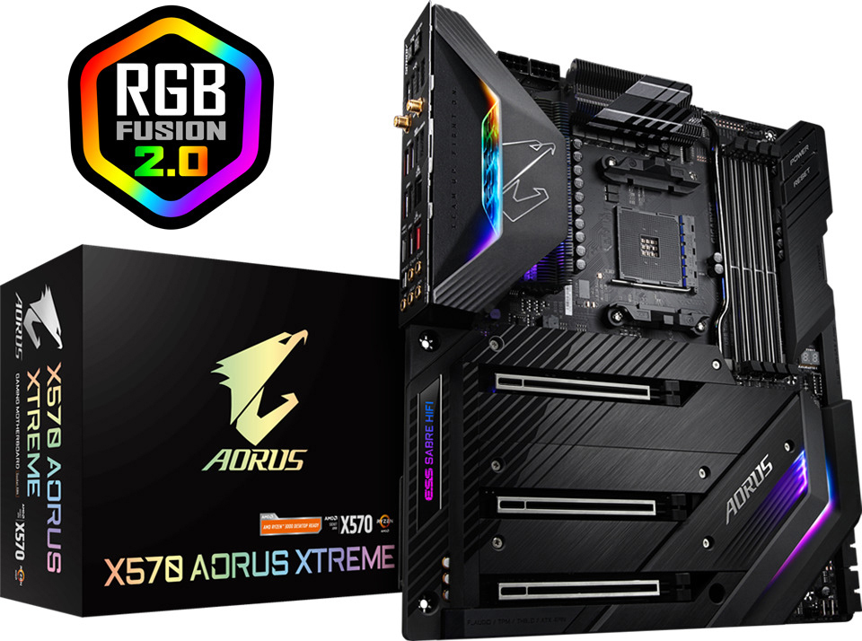 GIGABYTE X570 Aorus Xtreme Mainboard Schwarz