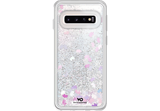 WHITE DIAMONDS Sparkle Unicorns - Coque (Convient pour le modèle: Samsung Galaxy S10)