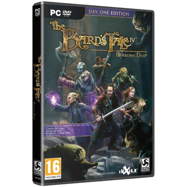 PC : The Bard´s Tale IV: Barrow´s Deep Day One Edition