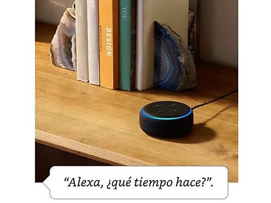 Altavoz inteligente con Alexa - Amazon Echo Dot (3ª Gen), Controlador de Hogar, Antracita