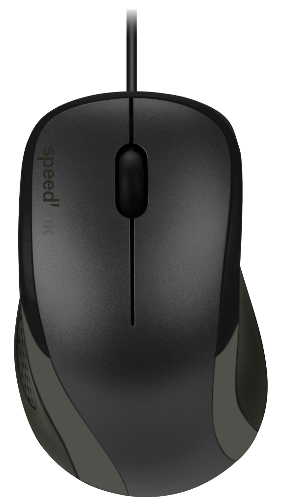 SPEED LINK KAPPA vezetékes egér, fekete (SL610011BK)