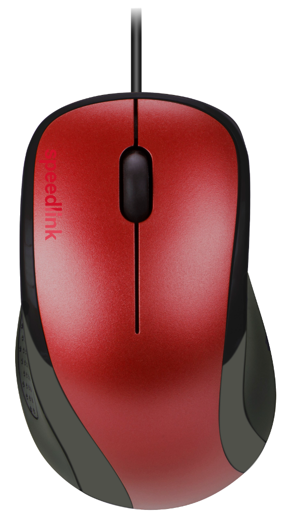 SPEED LINK KAPPA vezetékes egér, piros (SL610011RD)