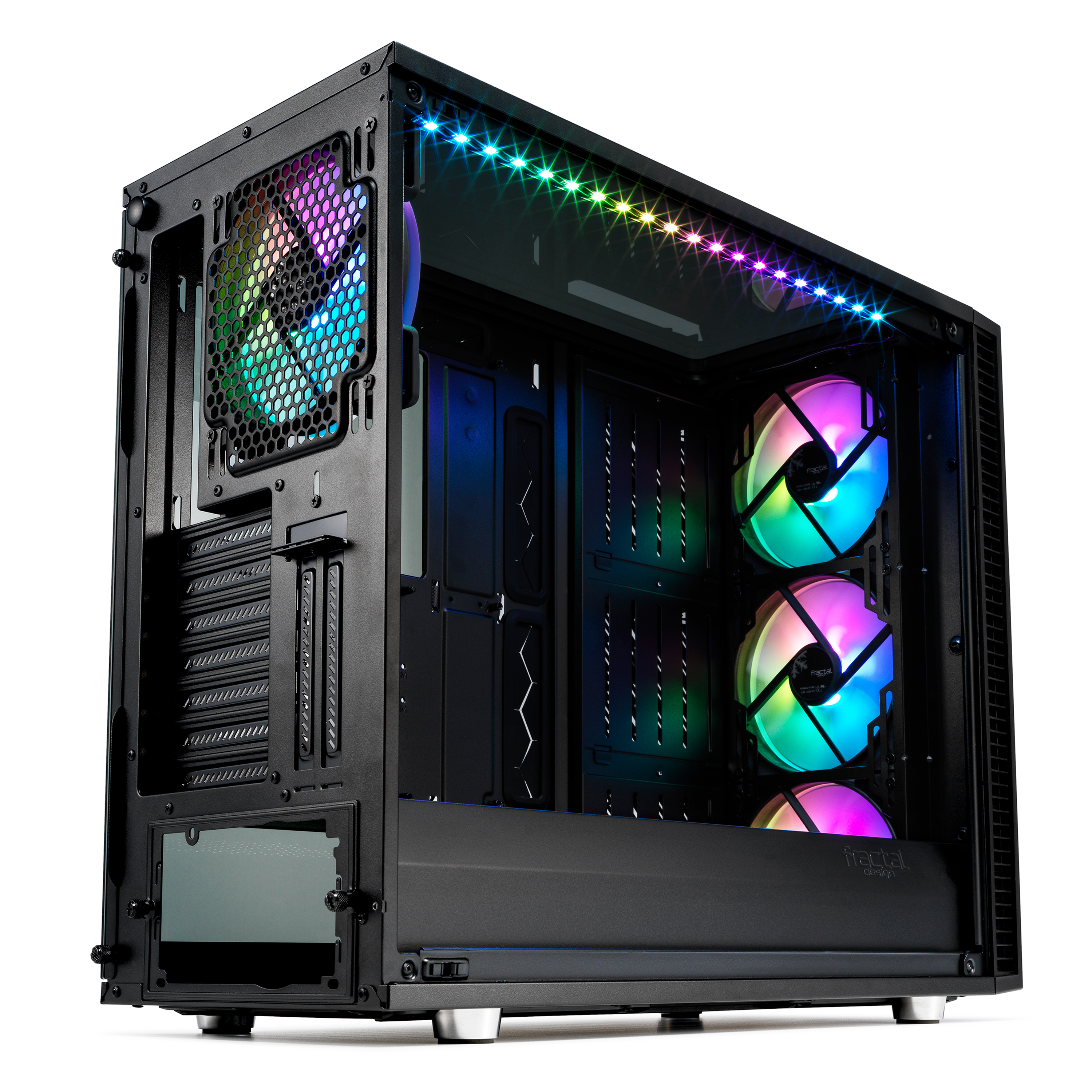 FRACTAL DESIGN Define S2 Vision RGB PC-Gehäuse, Schwarz