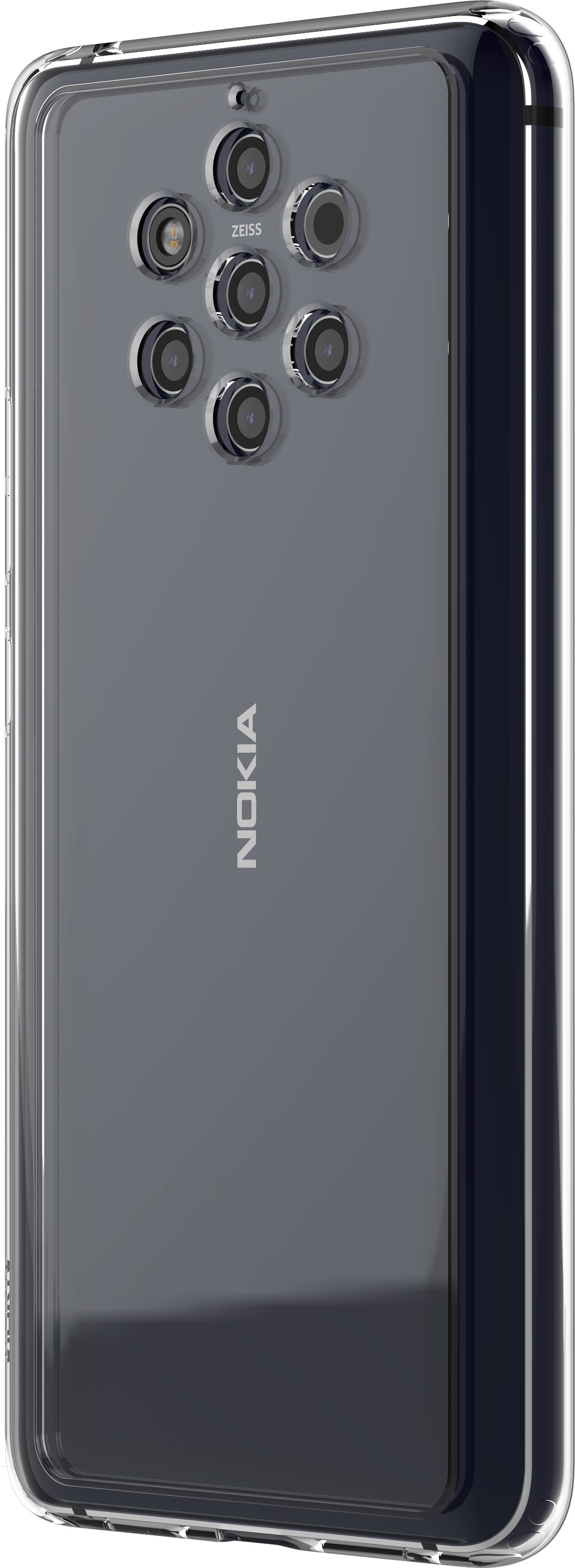 NOKIA Premium CC-190, 9 Transparent Case Nokia, PureView, Backcover, Clear