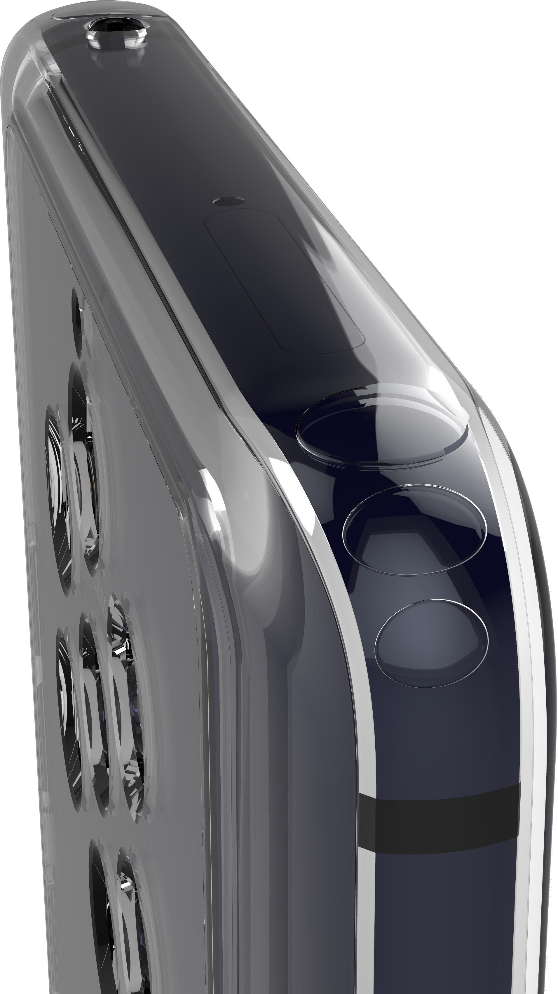 NOKIA Premium Clear Case CC-190, Backcover, Nokia, 9 PureView, Transparent