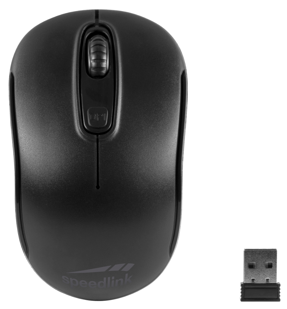 SPEED LINK CEPTICA vezeték nélküli egér, fekete (SL630013BKBK)
