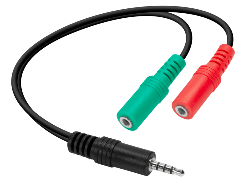 SPEED LINK Fejhallgat Mikrofon Jack Adapter SL170302BK