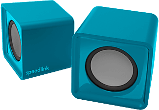 SPEED LINK TWOXO Stereo hangszóró, türkiz  (SL810004TE)