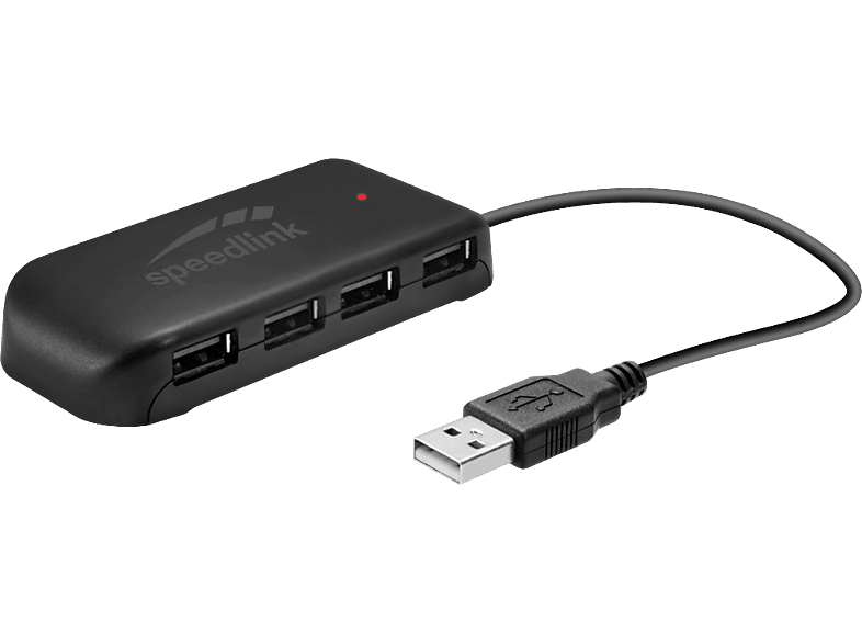 SPEED LINK SNAPPY EVO USB Hub, 7-Port, USB 2.0, aktív, fekete ...