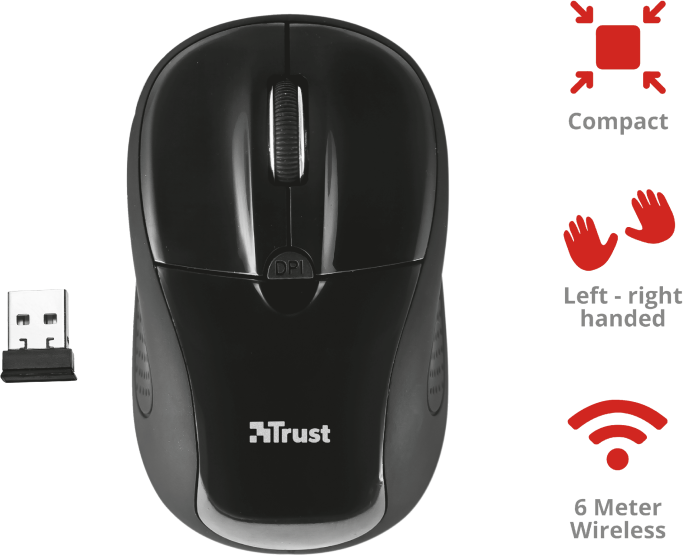 TRUST Souris sans fil Primo (20322)