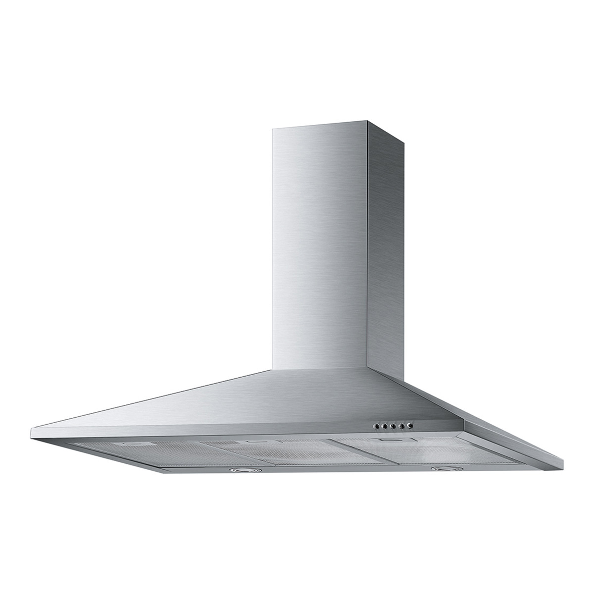 Campana - Mepamsa Pirámide Plus 90 cm ancho con 3 velocidades, 67 dB, 400 m³/h, Inox