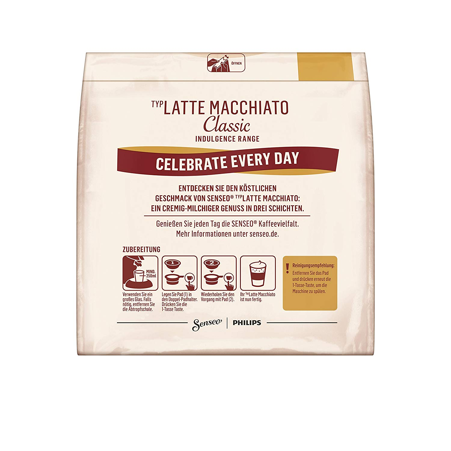 SENSEO LATTE MACCHIATO CLASSIC Kaffeepads 