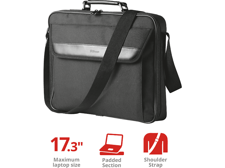 TRUST Laptoptas Atlanta 17.3'' Zwart (21081)