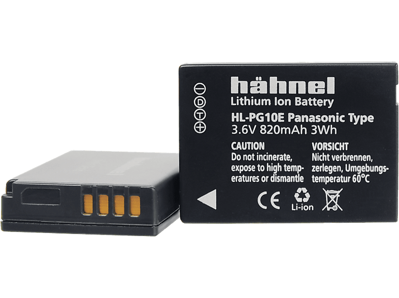 HAHNEL HL-PG10E Panasonic Batterij (1000 170.2)