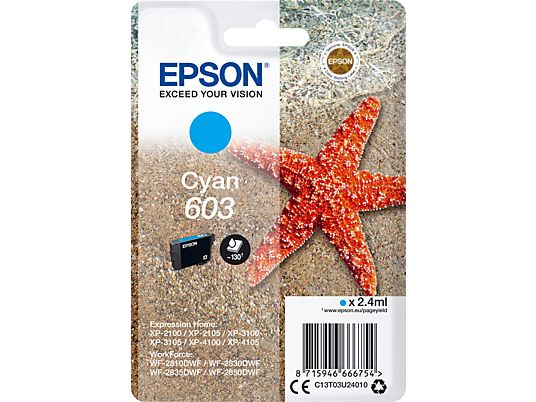 EPSON 603 cyan blis