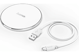 HAMA FC5 Alu - Chargeur sans fil (Blanc)