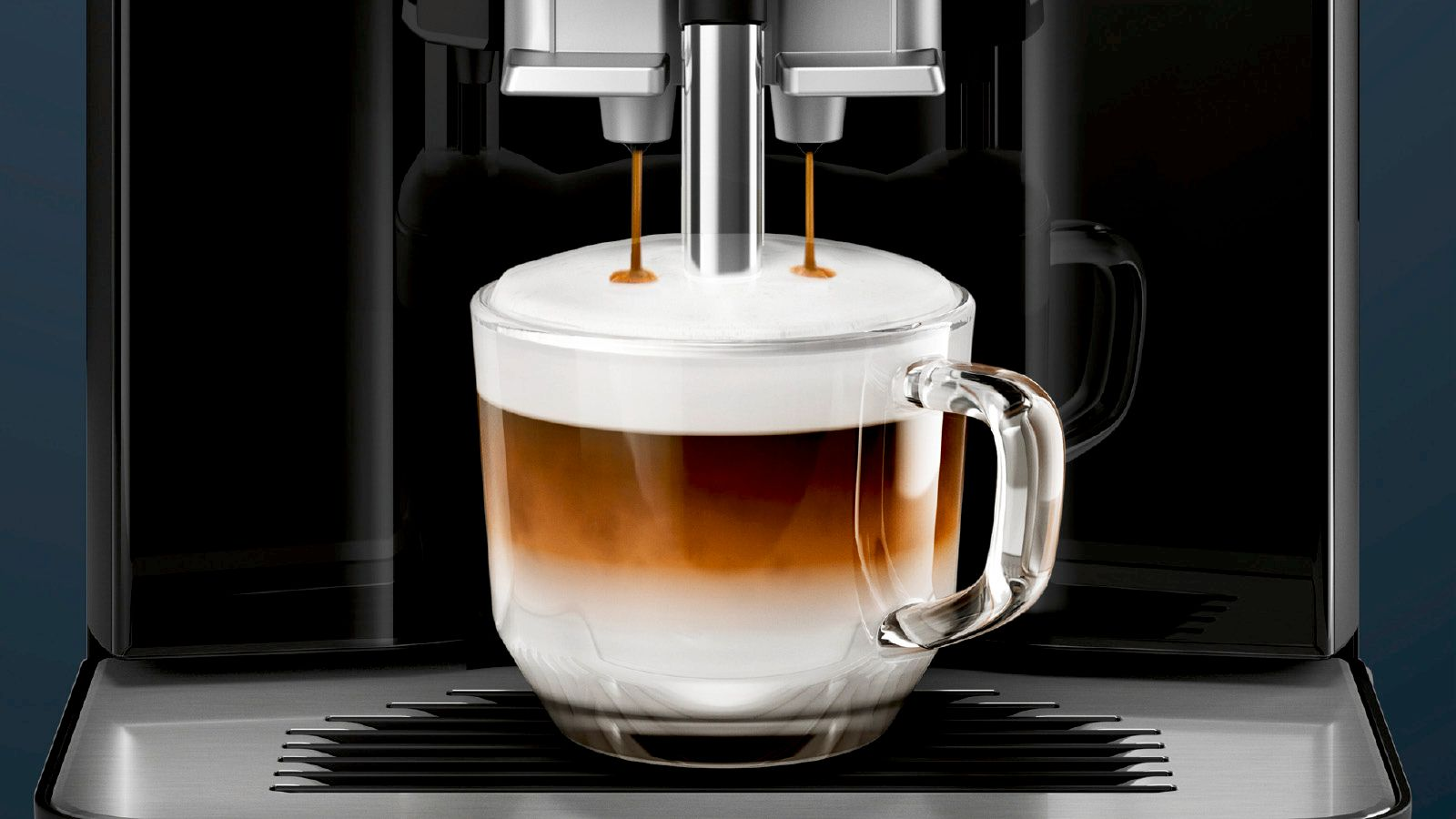SIEMENS TI35109DE EQ.300 Kaffeevollautomat Schwarz