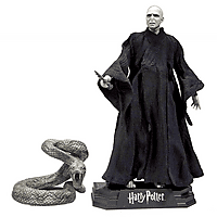 MCFARLANE TOYS Harry Potter Actionfigur Lord Voldemort und Nagini Actionfigur, Schwarz