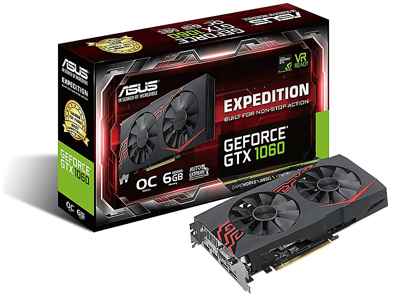 Tarjeta gráfica | ASUS EX-GTX1060-O6G