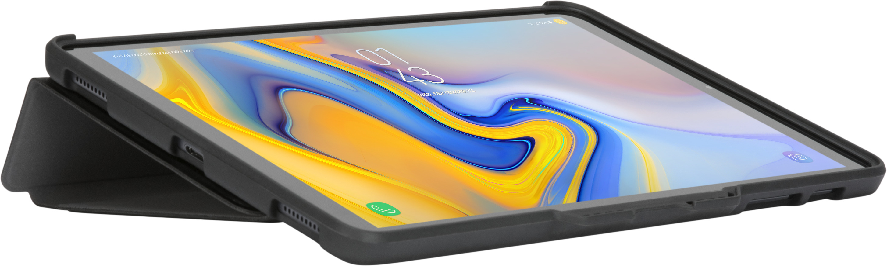 TARGUS Click-In-Hülle, Bookcover, Samsung, Galax Tab A (2019), Schwarz