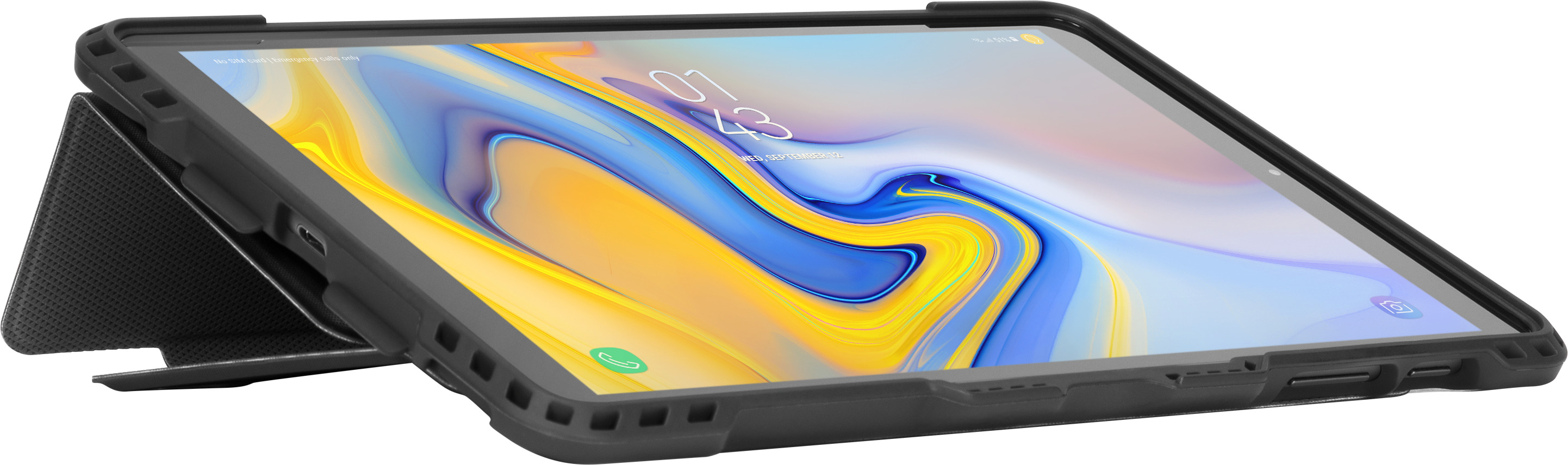 TARGUS Drehbare Hülle, Bookcover, Samsung, Galax Tab A (2019), Schwarz