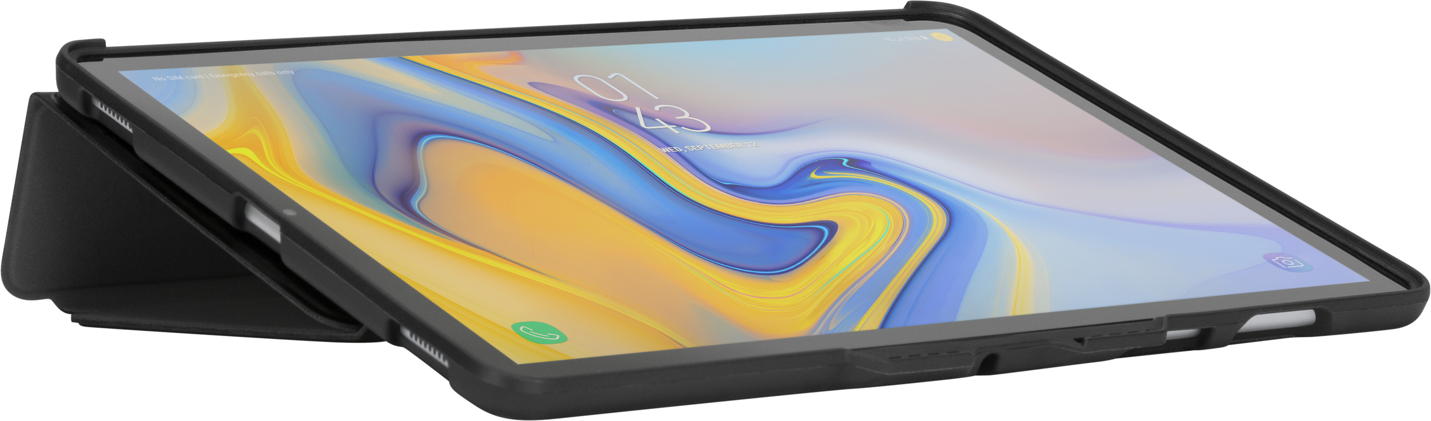 TARGUS Click-In-Hülle, Bookcover, Samsung, Galaxy Tab S5e (2019), Schwarz