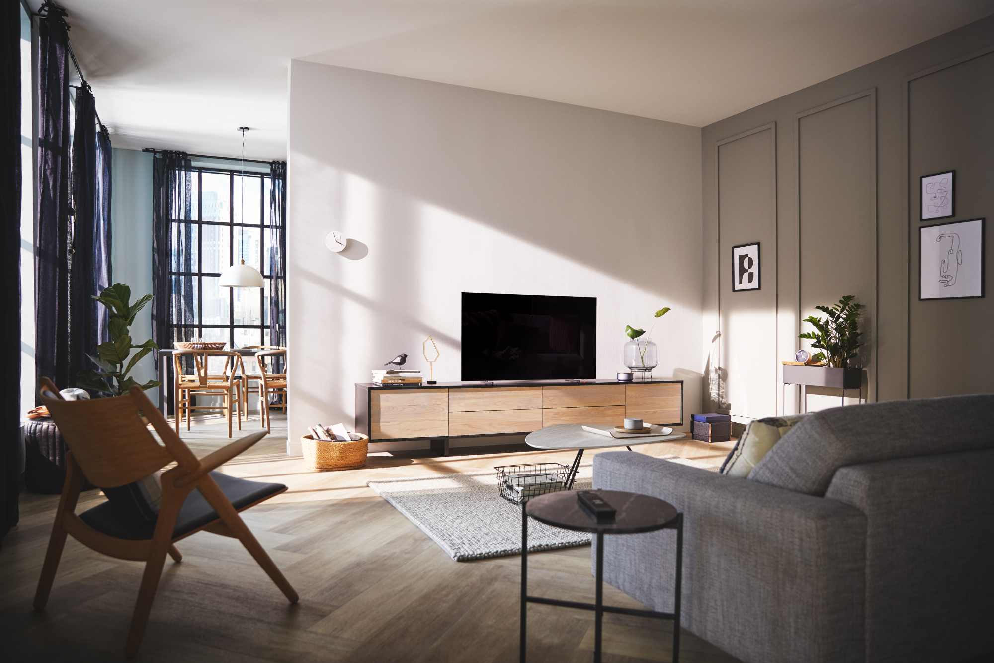 PHILIPS 65OLED804/12 OLED TV (Flat, 65 Zoll / 164 cm, UHD 4K, SMART TV, Ambilight, Android 9.0)