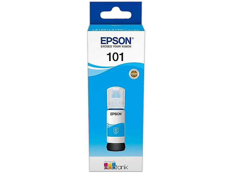 EPSON EcoTank 101 tintatartály, kék (C13T03V24A)